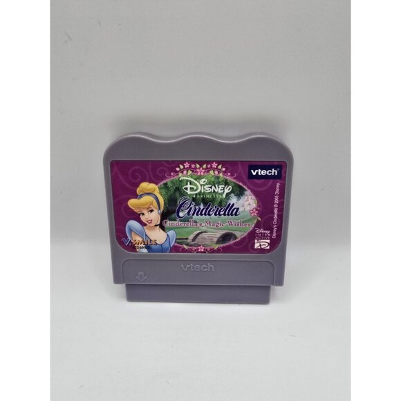 Disney Princess Cinderella's Magic Wishes  [VTech V.Smile] Game Only - Picture 1 of 3